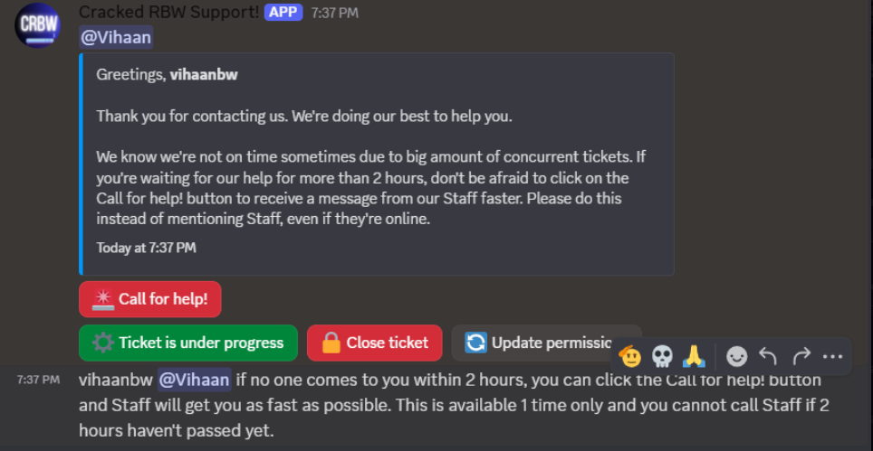 Cool Ticket bot